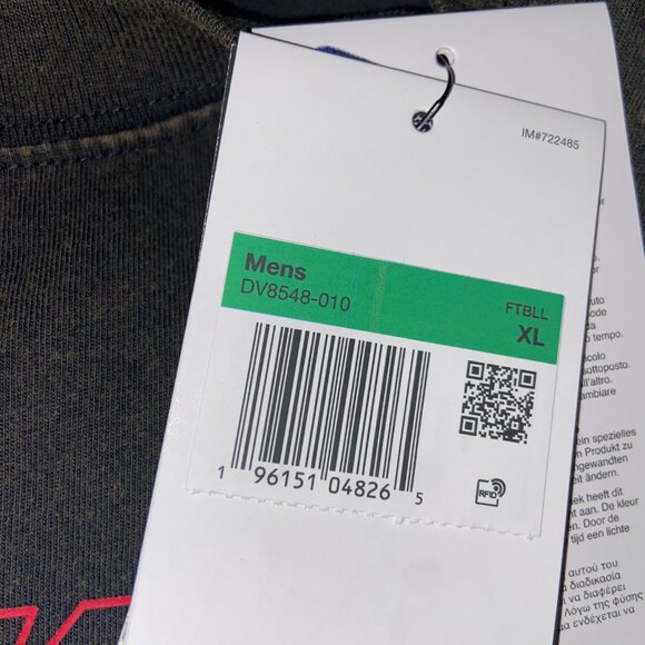 Nike Georgia Bulldogs UGA Football Heavyweight Tee Shirt DV8548-010 Mens NEW - Picture 7 of 10